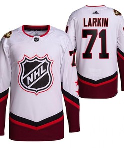 Dylan Larkin 2022 All-Star Red Wings 71 White Primegreen Jersey