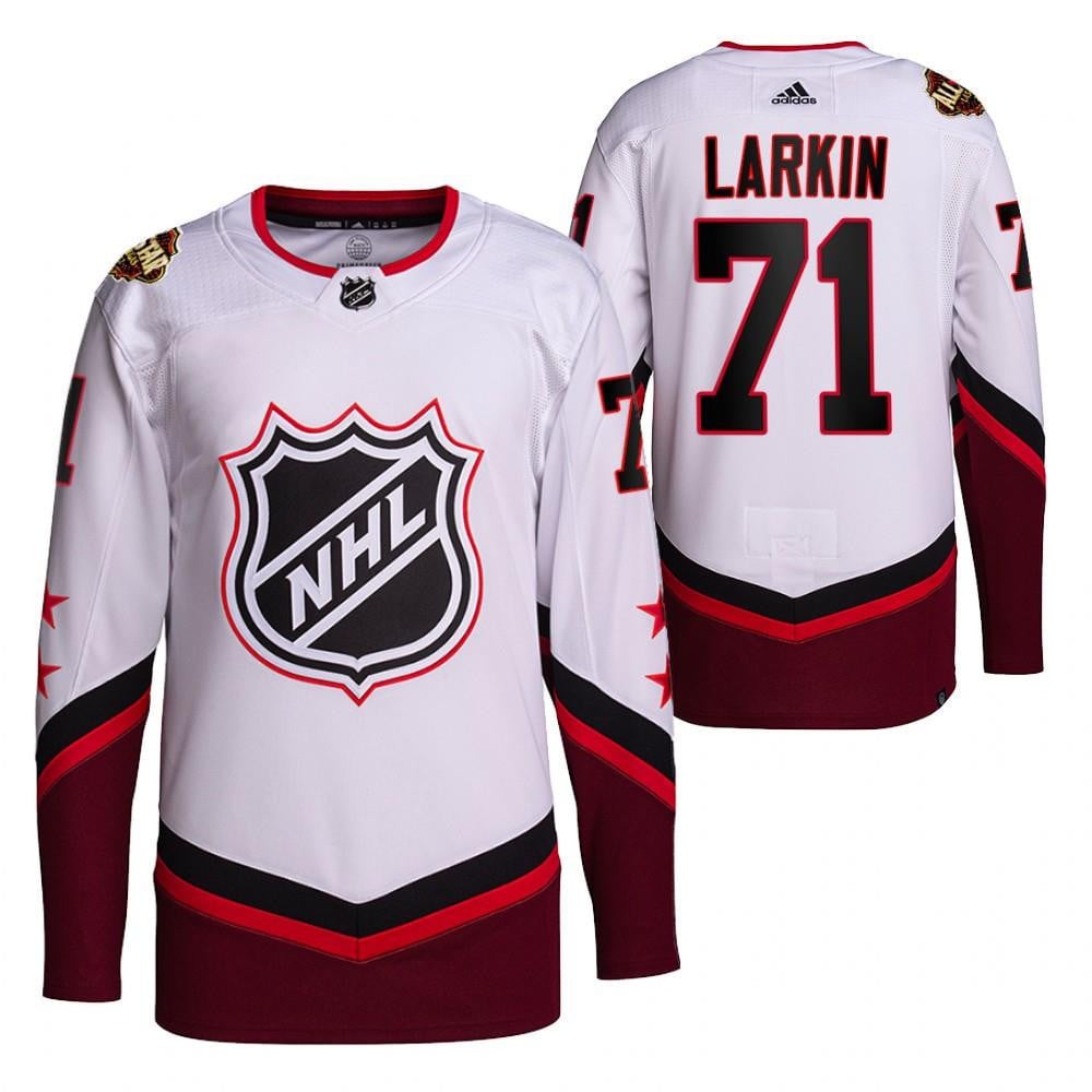 Dylan Larkin 2022 All-Star Red Wings 71 White Primegreen Jersey