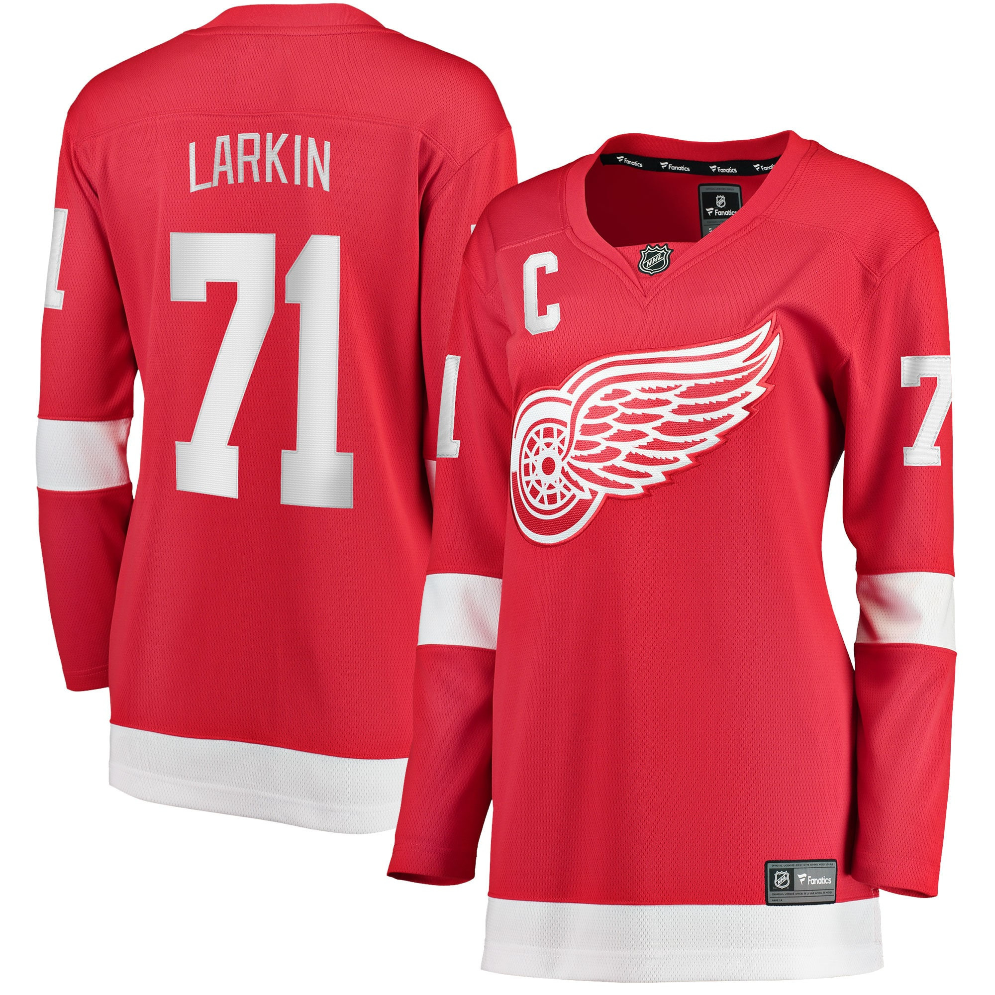 Dylan Larkin Detroit Red Wings Fanatics Branded Womens Home Breakaway Player Jersey - Red Nhl