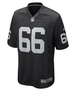 Dylan Parham Las Vegas Raiders Game Player Jersey - Black