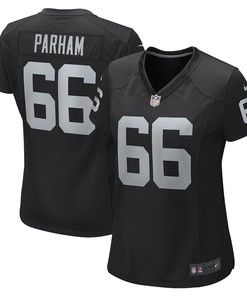 Dylan Parham Las Vegas Raiders Women's Game Player Jersey - Black