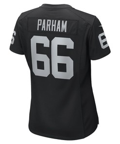 Dylan Parham Las Vegas Raiders Women's Game Player Jersey - Black