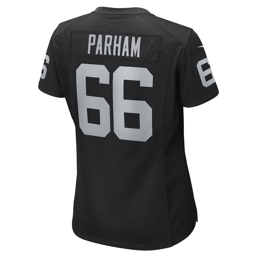 Dylan Parham Las Vegas Raiders Women's Game Player Jersey - Black