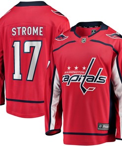 Dylan Strome Washington Capitals Fanatics Branded Home Breakaway Player Jersey - Red Nhl