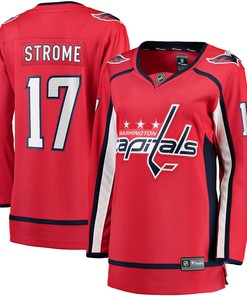 Dylan Strome Washington Capitals Fanatics Branded Womens Home Breakaway Player Jersey - Red Nhl