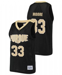 E'Twaun Moore 33 Purdue Boilermakers Alumni Basketball Men Jersey - Black
