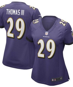 Earl Thomas Baltimore Ravens Nike Womens Game Jersey - Purple
