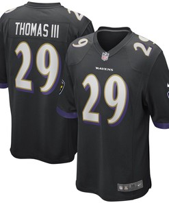 Earl Thomas Baltimore Ravens Nike Youth Game Jersey - Black
