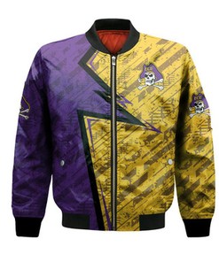 East Carolina Pirates Bomber Abstract Pattern Sport- NCAA