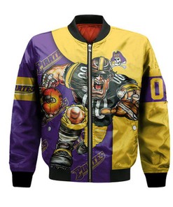 East Carolina Pirates Bomber Jacket Football Go On - NCAA