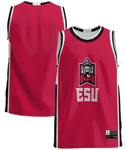 East Stroudsburg Warriors Basketball Jersey - Red Ncaa