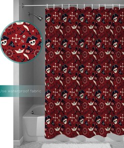 Easter Shower Curtain - Cartoon Fun for the Holidays