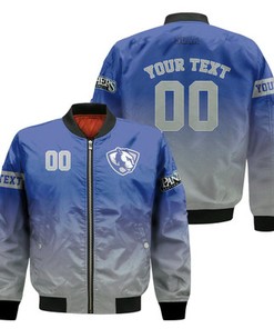 Eastern Illinois Panthers Fadded Bomber Jacket - NCAA