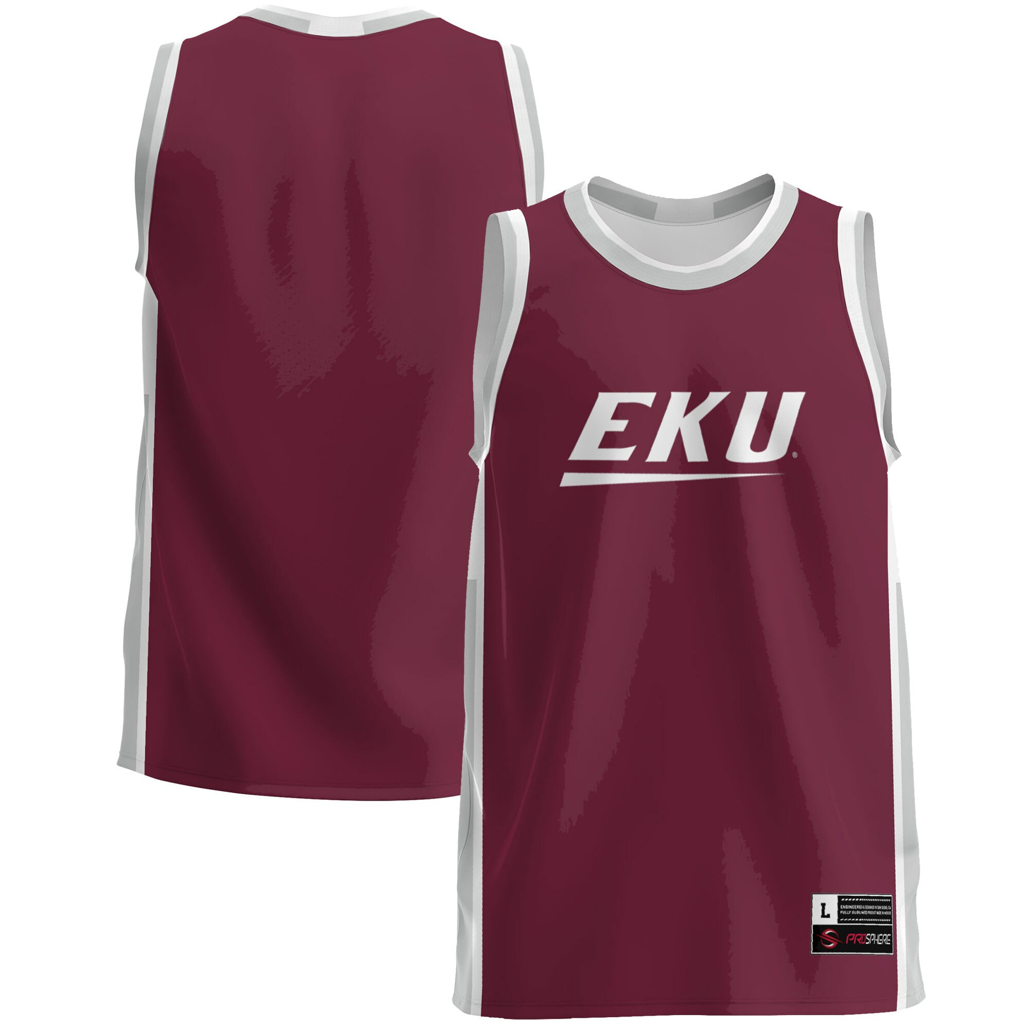 Eastern Kentucky Colonels Basketball Jersey - Maroon Ncaa
