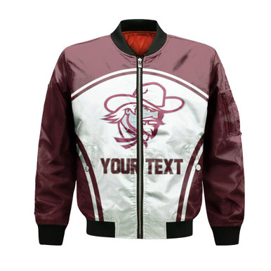 Eastern Kentucky Colonels Bomber Curve Style Sport- NCAA