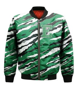 Eastern Michigan Eagles Bomber Jacket Sport Style Keep Go On - NCAA