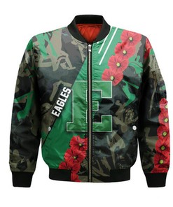 Eastern Michigan Eagles Bomber Sport Style Keep Go on- NCAA