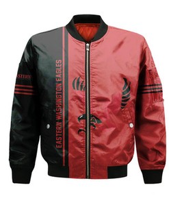 Eastern Washington Eagles Bomber Jacket Half Style - NCAA