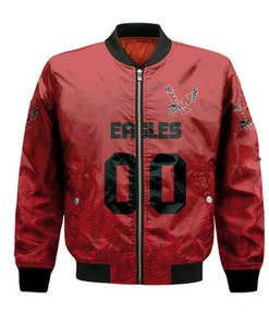 Eastern Washington Eagles Bomber Jacket Logo Sport Ombre  - NCAA