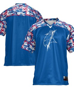 Ecsu Vikings Football Jersey - Blue Ncaa