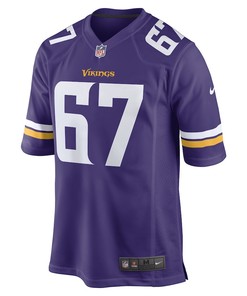 Ed Ingram Minnesota Vikings Game Player Jersey - Purple