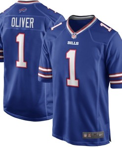 Ed Oliver Buffalo Bills 2019 Nfl Draft First Round Pick Game Jersey Royal 2019