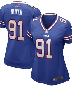 Ed Oliver Buffalo Bills Womens Game Jersey - Royal Nfl