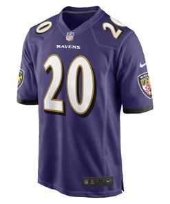 Ed Reed 20 Baltimore Ravens Retired Player Game Jersey - Purple