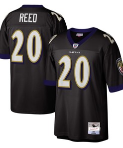 Ed Reed Baltimore Ravens Mitchell & Ness Legacy Replica Jersey - Black Nfl