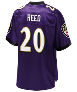 Ed Reed Baltimore Ravens Nfl Pro Line Retired Team Player Jersey - Purple