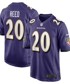 Ed Reed Baltimore Ravens Retired Player Game Jersey - Purple Nfl