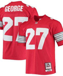 Eddie George Ohio State Buckeyes Mitchell & Ness 1995 Authentic Throwback Legacy Jersey - Scarlet Ncaa