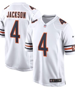 Eddie Jackson Chicago Bears Game Jersey - White Nfl