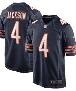 Eddie Jackson Chicago Bears Game Player Jersey Navy Nfl