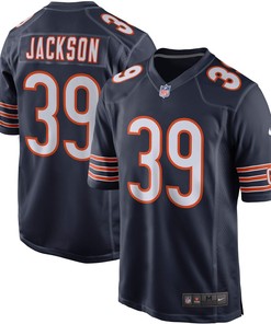 Eddie Jackson Chicago Bears Nike Player Game Jersey - Navy