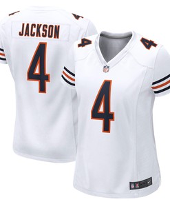 Eddie Jackson Chicago Bears Womens Game Jersey - White Nfl