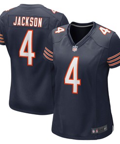 Eddie Jackson Chicago Bears Womens Game Player Jersey Navy Nfl