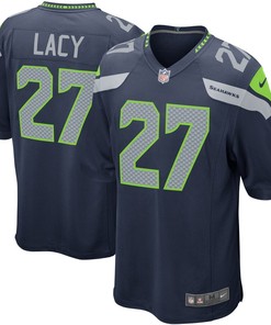Eddie Lacy Seattle Seahawks Nike Game Jersey - Navy