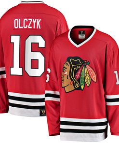 Eddie Olczyk Chicago Blackhawks Fanatics Branded Premier Breakaway Retired Player Jersey - Red Nhl