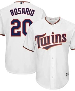 Eddie Rosario Minnesota Twins Alternate Cool Base Player Jersey - White