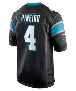 Eddy Pineiro Carolina Panthers Game Player Jersey - Black