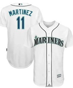 Edgar Martinez Seattle Mariners Official Cool Base Player Jersey - White