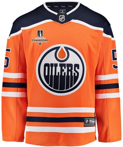 Edmonton Oilers Cody Ceci 5 Home 2022 Stanley Cup Champions Breakaway Men Jersey - Orange