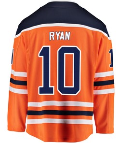 Edmonton Oilers Derek Ryan 10 Home 2022 Stanley Cup Champions Breakaway Men Jersey - Orange