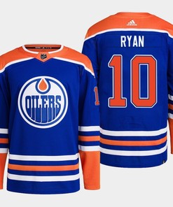 Edmonton Oilers Derek Ryan 10 Royal Primegreen 2022-23 Home Jersey