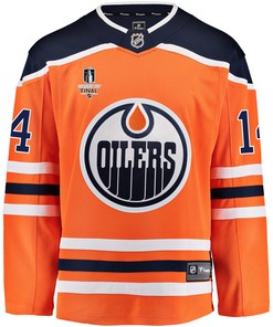 Edmonton Oilers Devin Shore 14 Home 2022 Stanley Cup Final Breakaway Men Jersey - Orange
