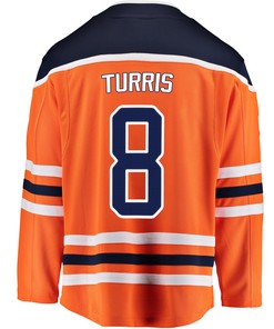 Edmonton Oilers Kyle Turris 8 Home 2022 Stanley Cup Champions Breakaway Men Jersey - Orange