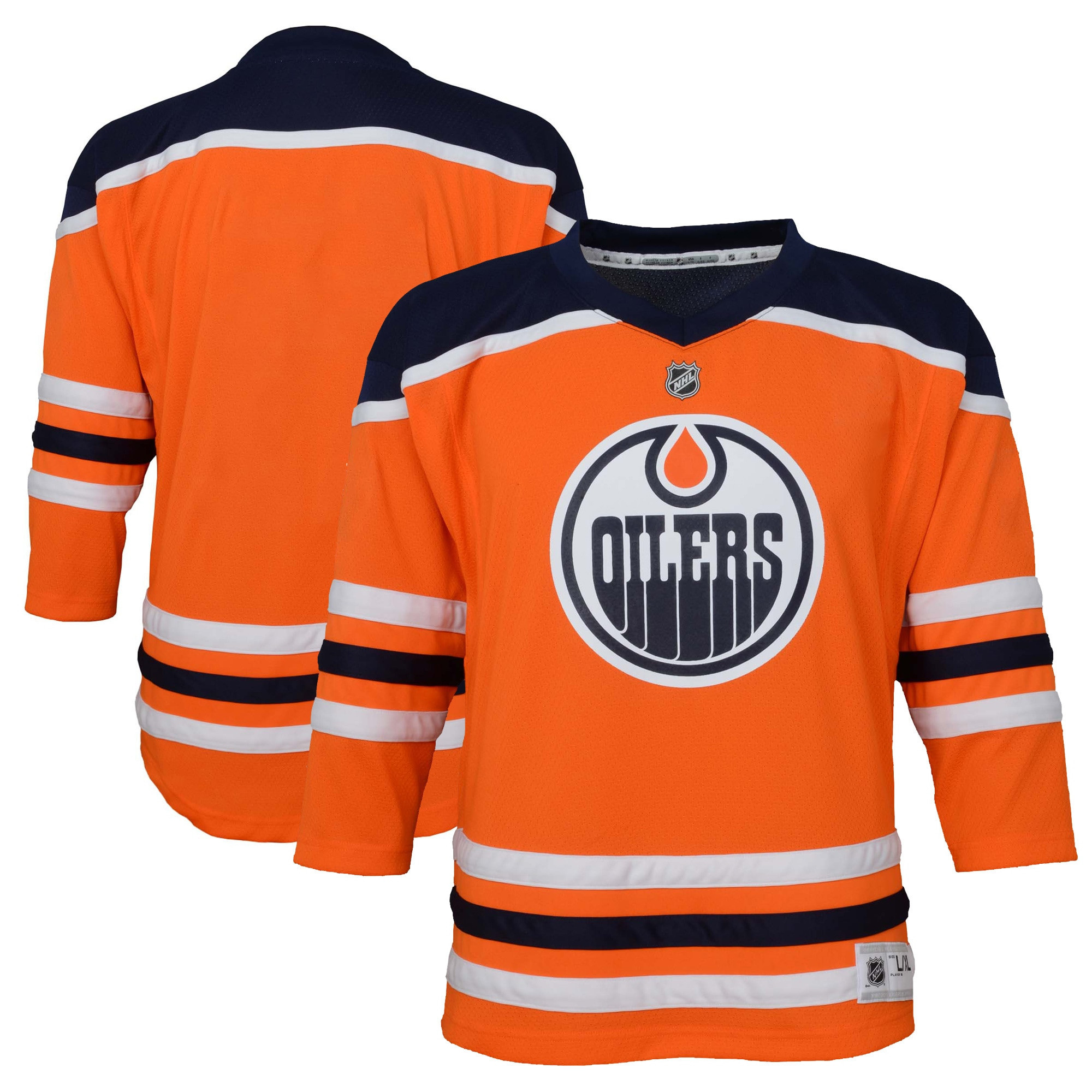 Edmonton Oilers Preschool Home Replica Jersey - Orange Nhl