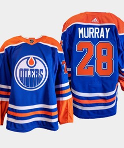 Edmonton Oilers Ryan Murray 28 Royal Primegreen 2022-23 Home Jersey