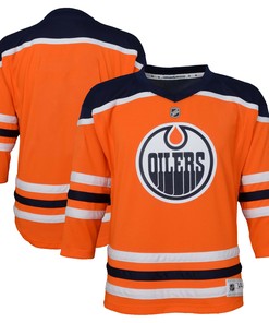 Edmonton Oilers Toddler Home Replica Jersey - Orange Nhl